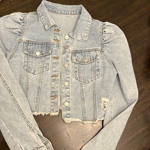 Crop Jean jacket
